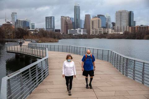 Texas is 100% reopened, with the full range of vaccinations in the United States