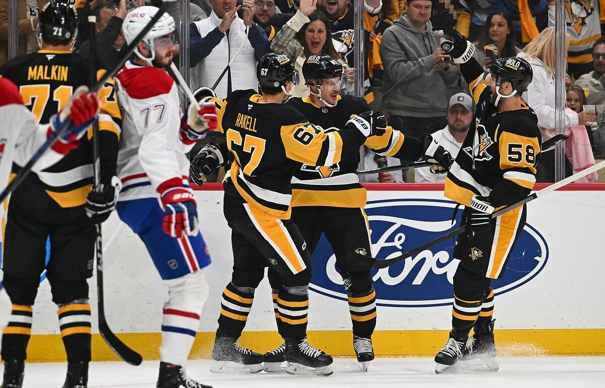 Sidney Crosby s&rsquo;occupe des Canadiens