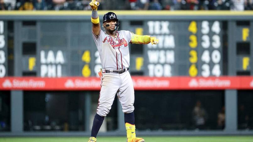 Figurine Pop MLB : Ligue Majeure de Baseball #85 pas cher : Ronald Acuna Jr Figurine Pop MLB : Ligue Majeure de Baseball #85 pas cher : Ronald Acuna Jr