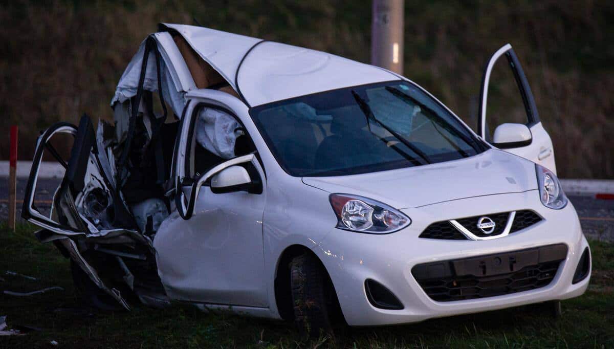 Brossard: deux bless&eacute;s graves dans une collision entre cinq v&eacute;hicules sur l&rsquo;A-30