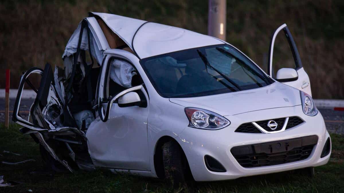 Brossard: deux blessés graves dans une collision entre cinq véhicules sur l’A-30