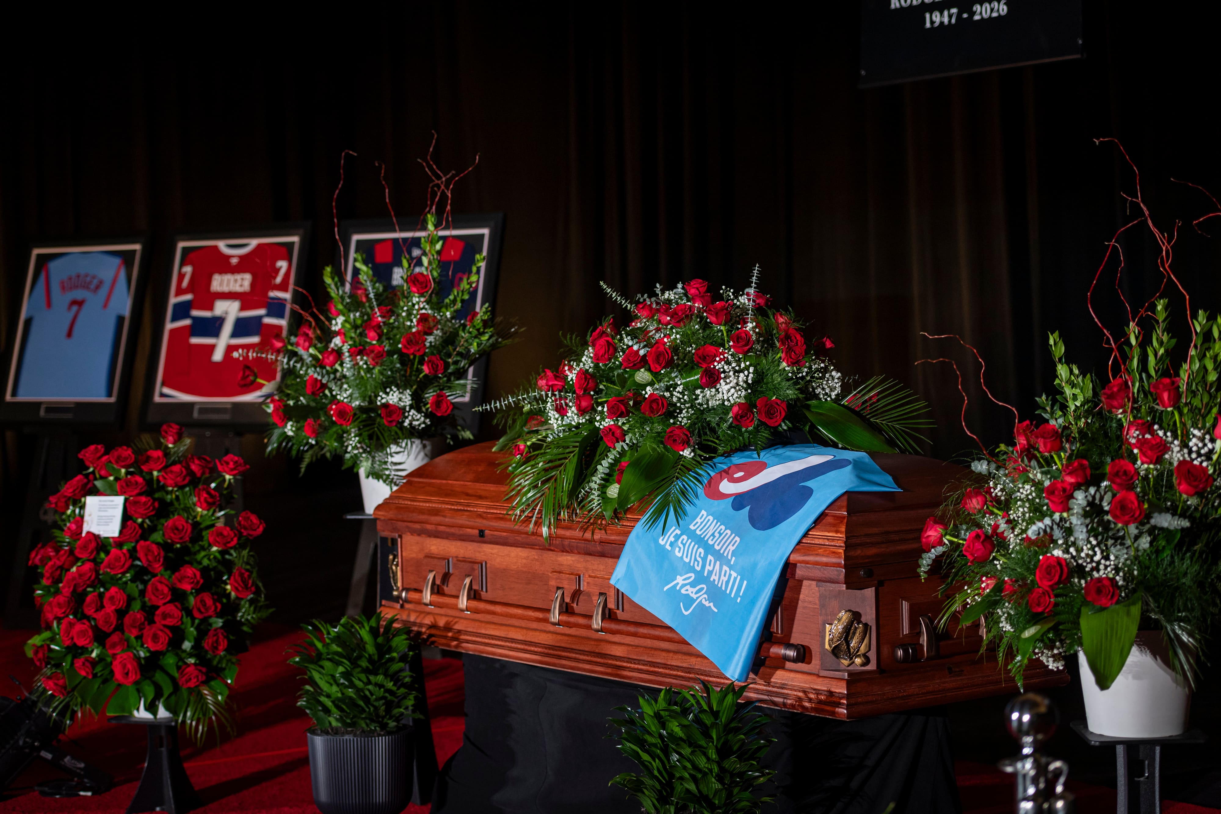 Funérailles de Rodger Brulotte : bonsoir, il est parti! (bis)