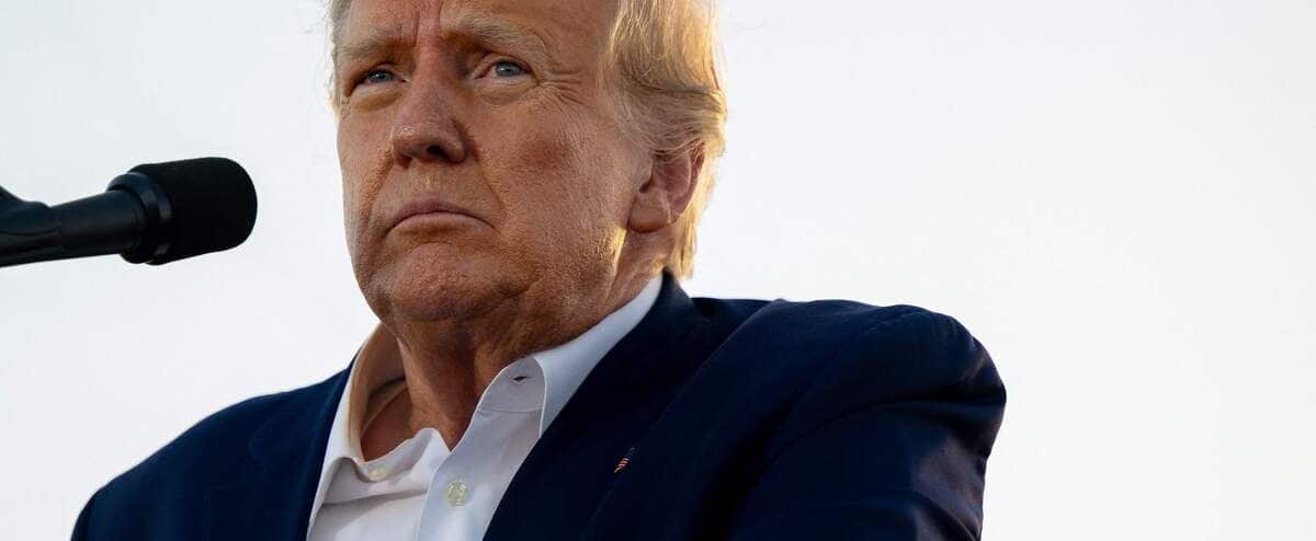 At the meeting in Waco, a former stronghold of anti-federalism, Trump denies any “wrongdoing.” At the meeting in Waco, a former stronghold of anti-federalism, Trump denies any “wrongdoing.”