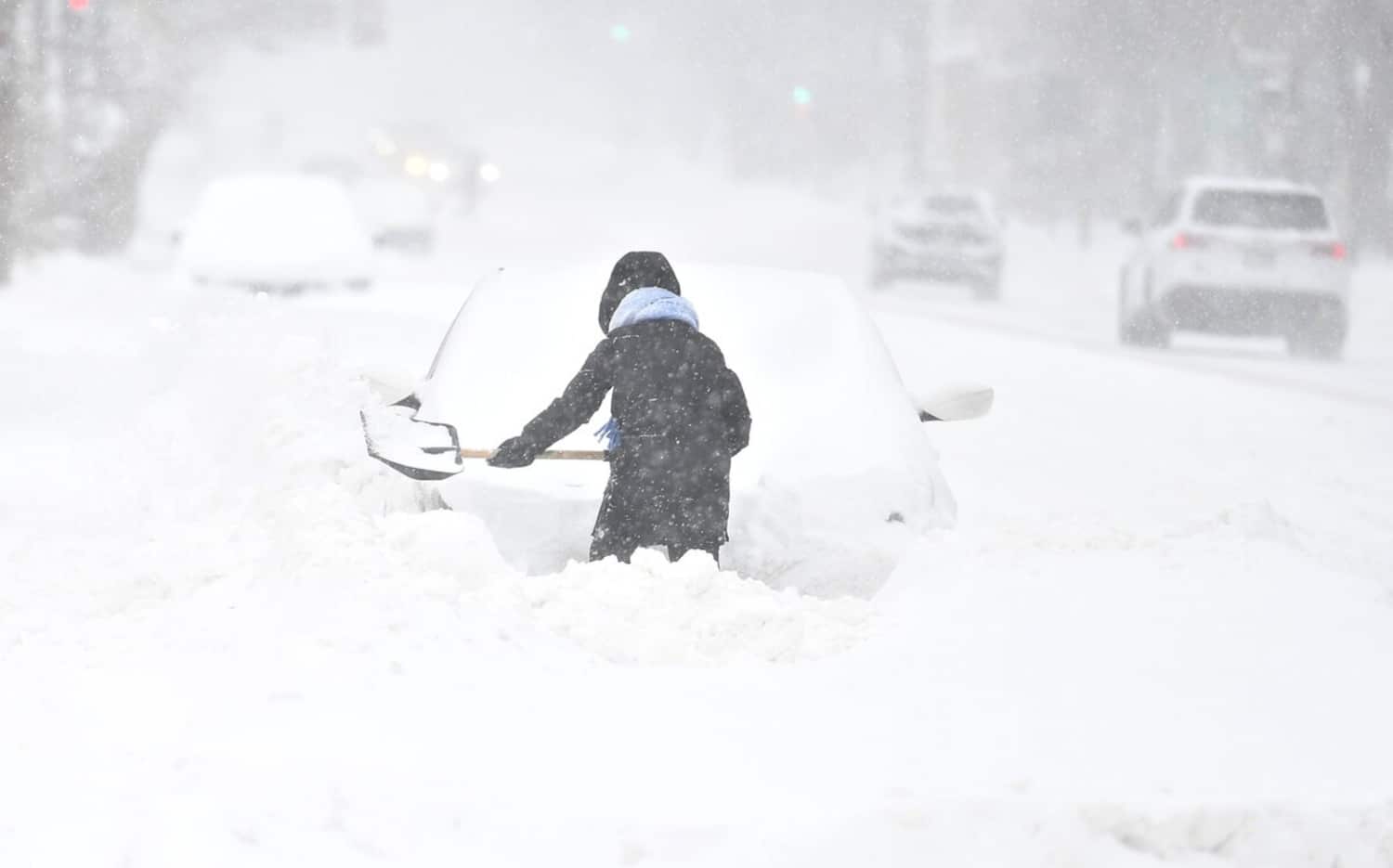 Jusqu'à 40 centimètres de neige: le plus fort de la tempête va frapper ...