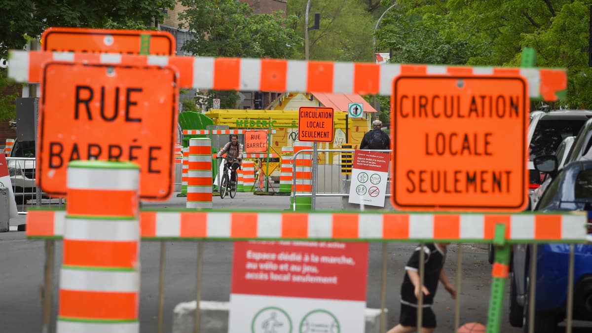 Travaux à Montréal: voici les fermetures de routes majeures ce week-end