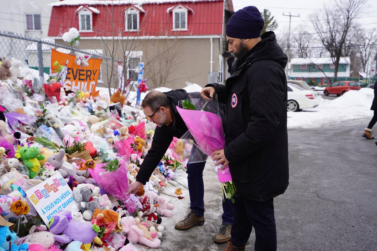 Tragédie de la garderie à Laval le chef du NPD rend hommage aux