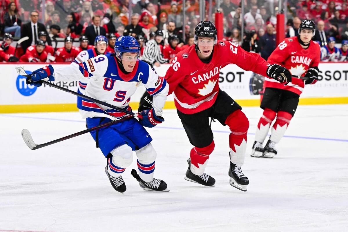 Mondial junior : un d&eacute;but de match peu encourageant pour le Canada
