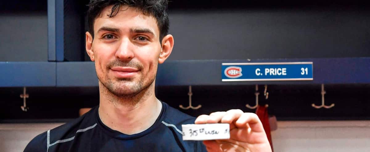 Carey Price a fait preuve de courage et d’humilité, selon des experts