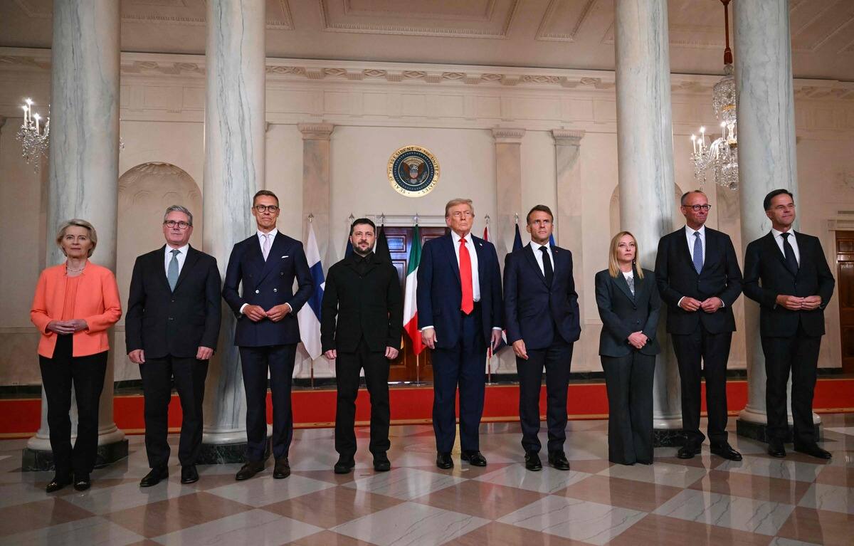 Trump re&ccedil;oit aimablement Zelensky et exprime son optimisme sur la paix en Ukraine