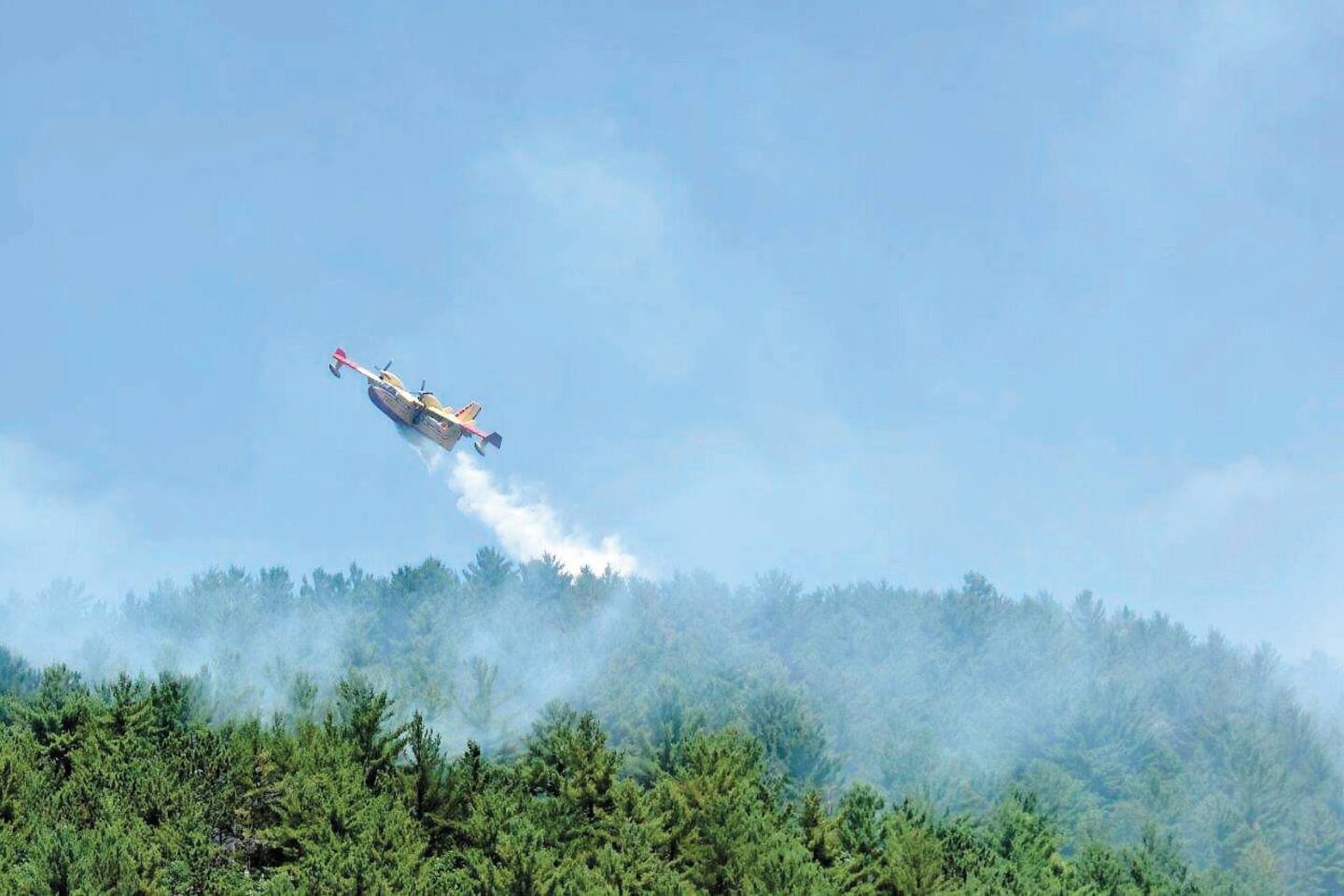 Feux de forêt: une nouvelle vague de chaleur dans l'Ouest canadien