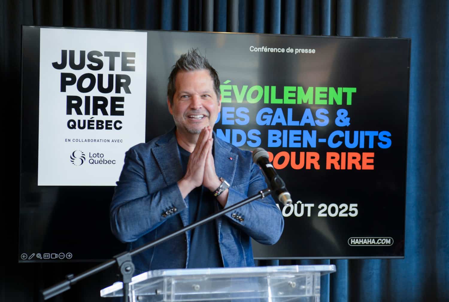 Juste pour rire 2025: des Galas «québécois» présentés uniquement à ...