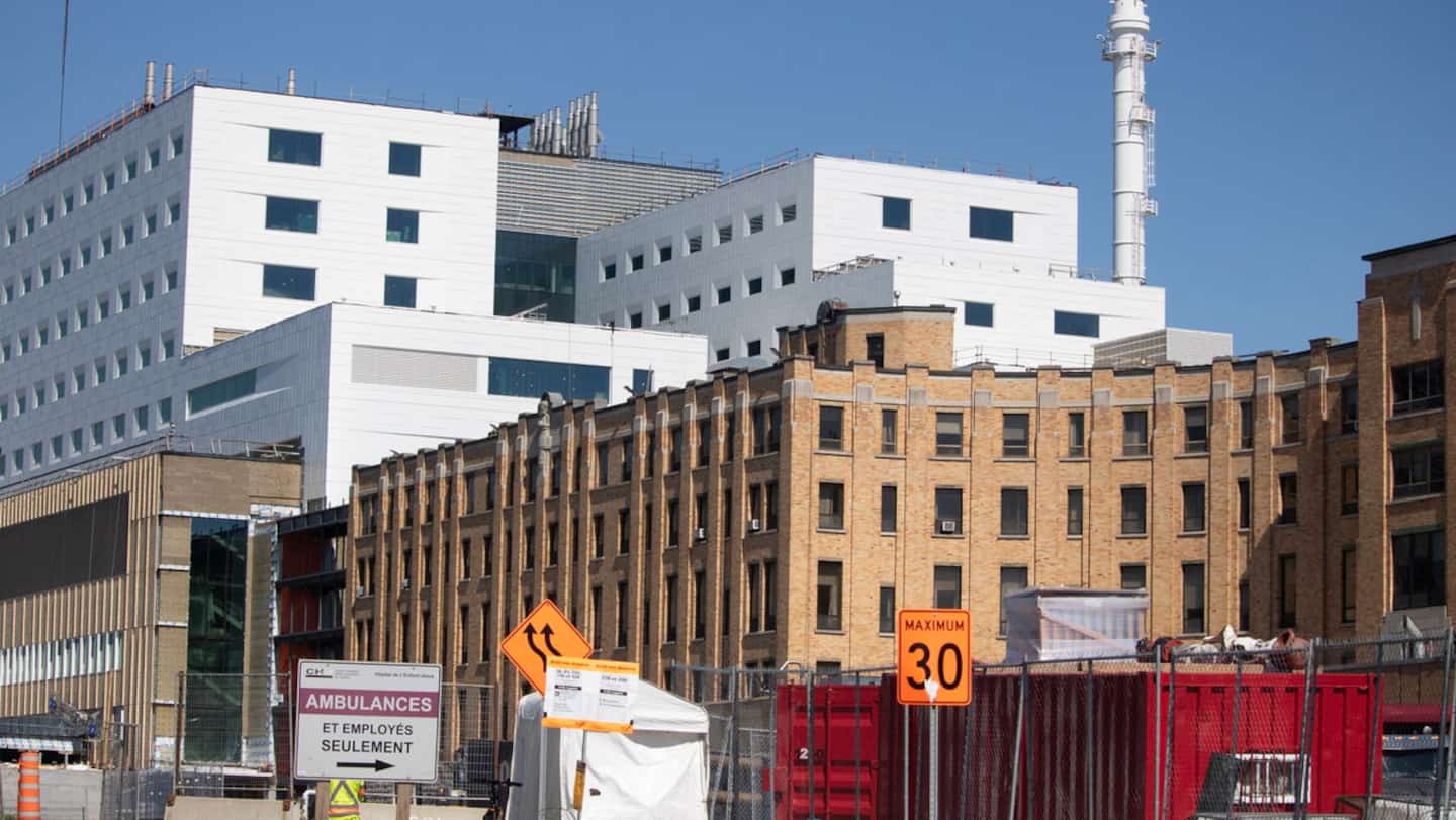 Le chantier du nouveau complexe hospitalier de l’Enfant-Jésus coûtera 418,3 M$ de plus