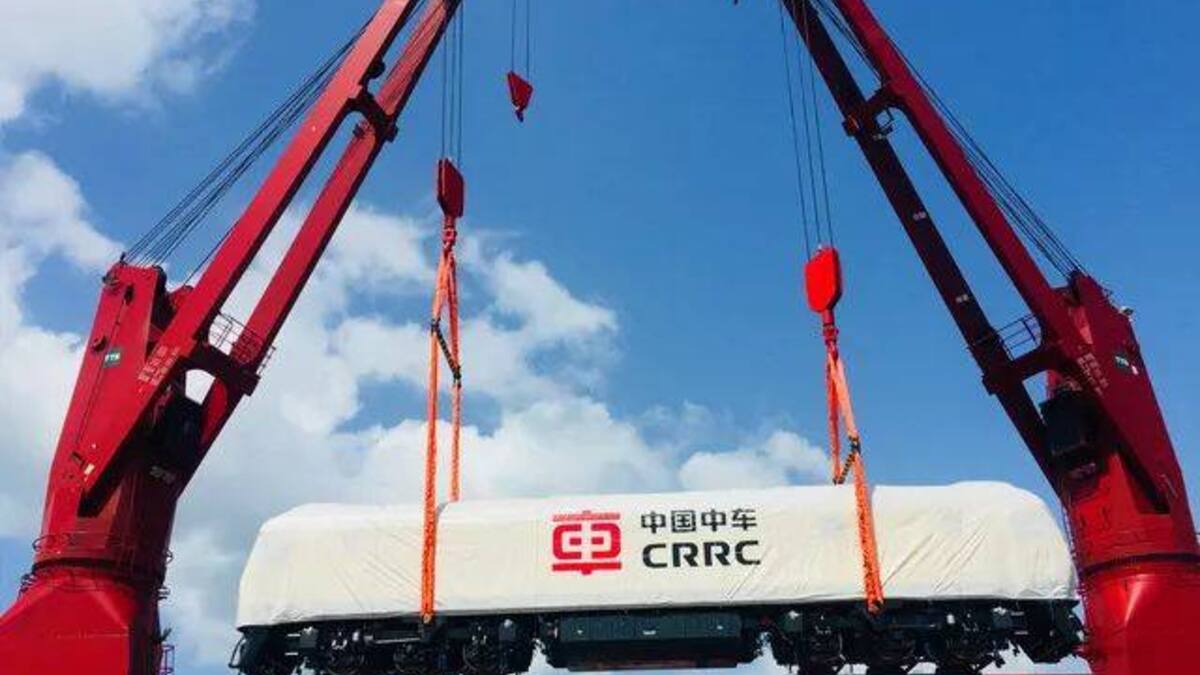 Exo reçoit ses premières locomotives faites en Chine
