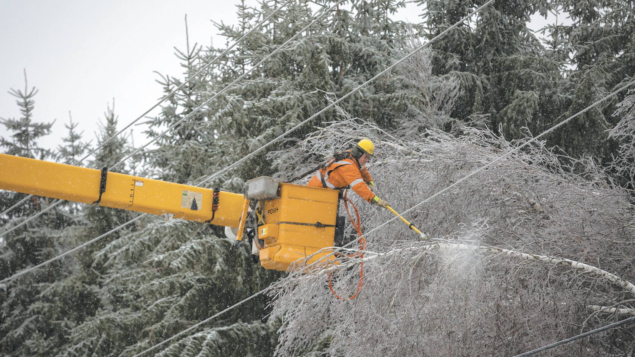 Pr&egrave;s de 50 000 pannes au Qu&eacute;bec