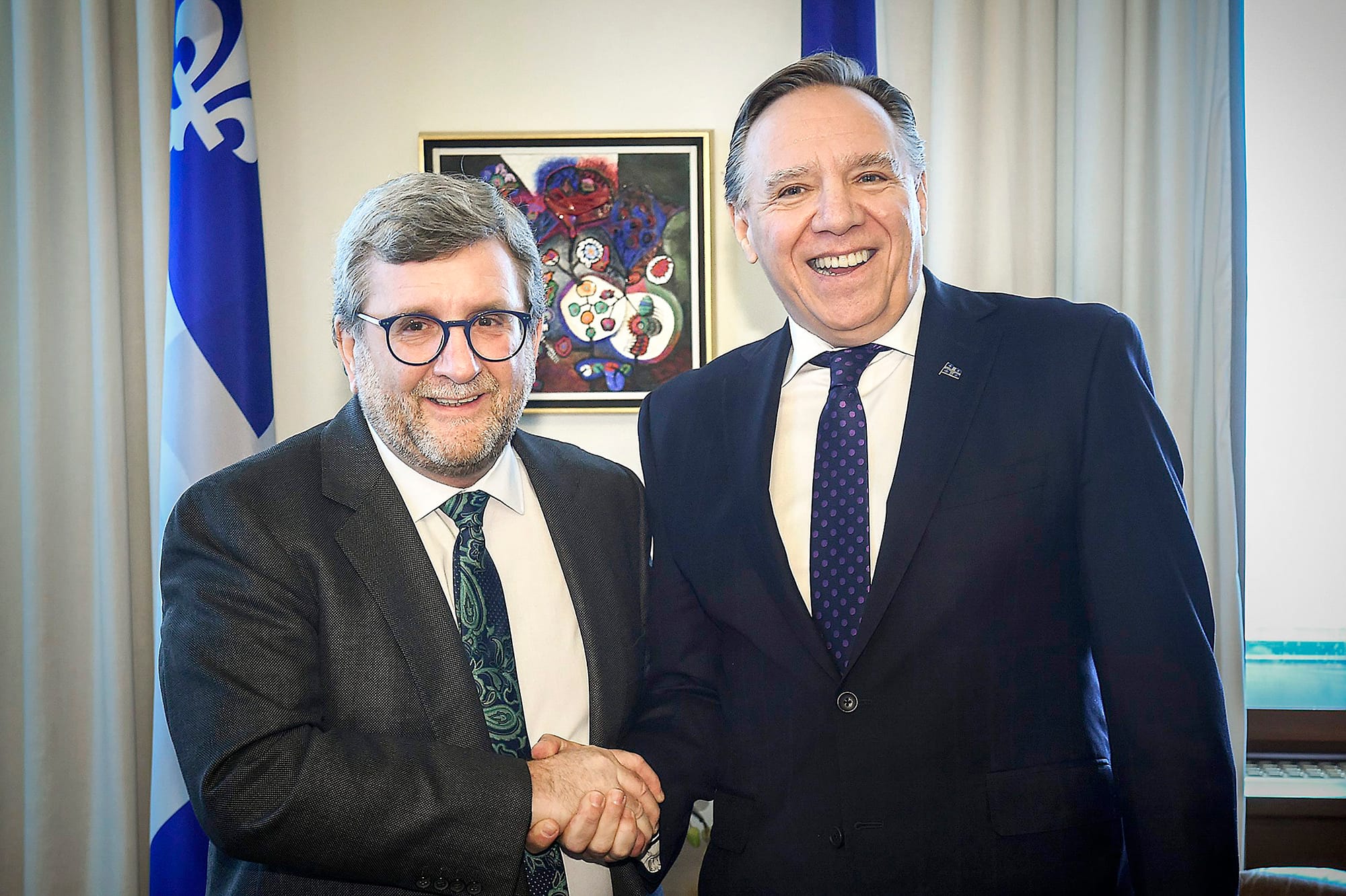 Legault et Labeaume dans le même tramway? | JDQ