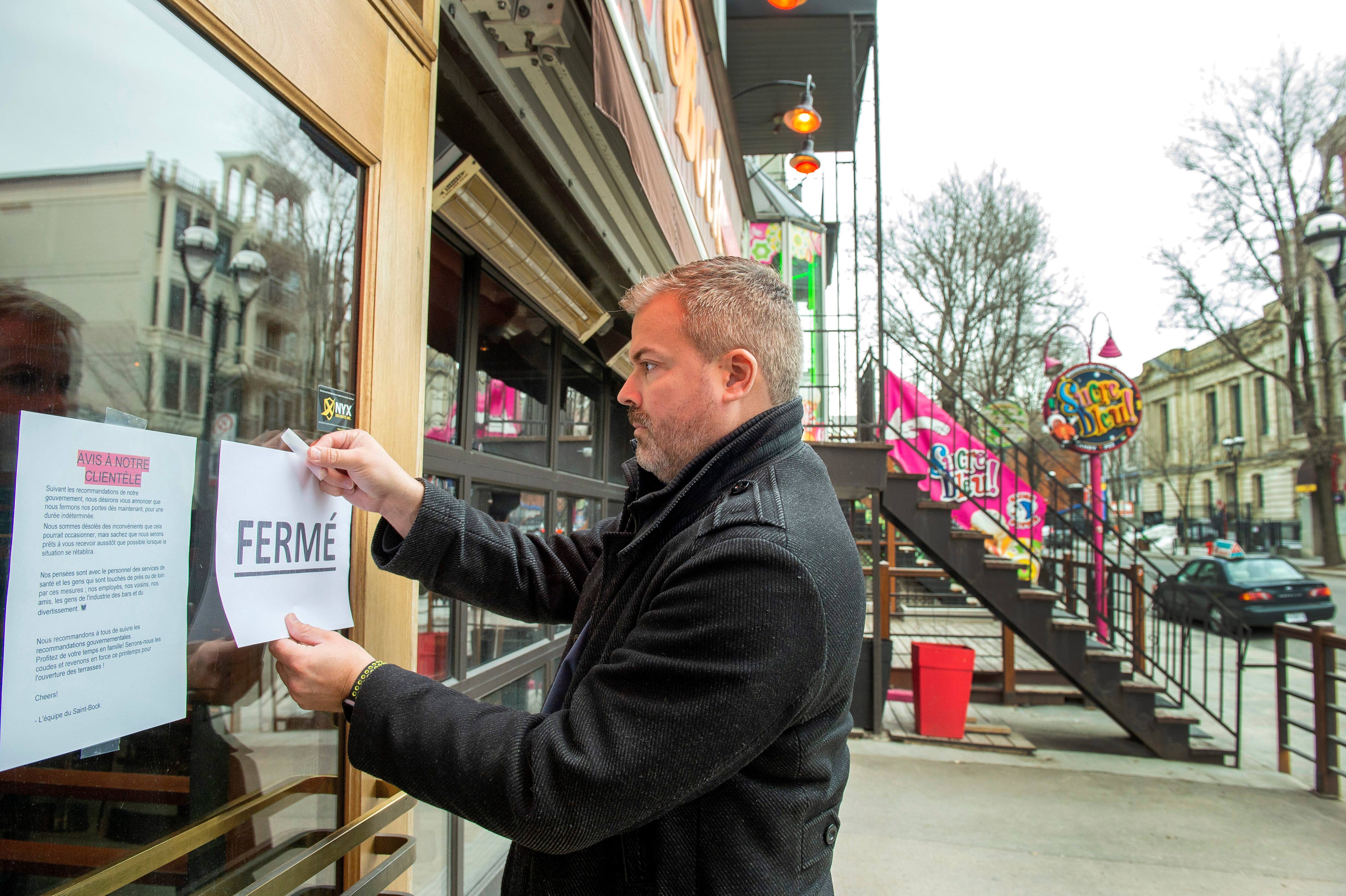 On the left, a customer stocking up on toilet paper at Costco on March 13, 2020. On the right, seniors received wishes for their 90th birthday through their home window on March 23, 2020... confinement required.