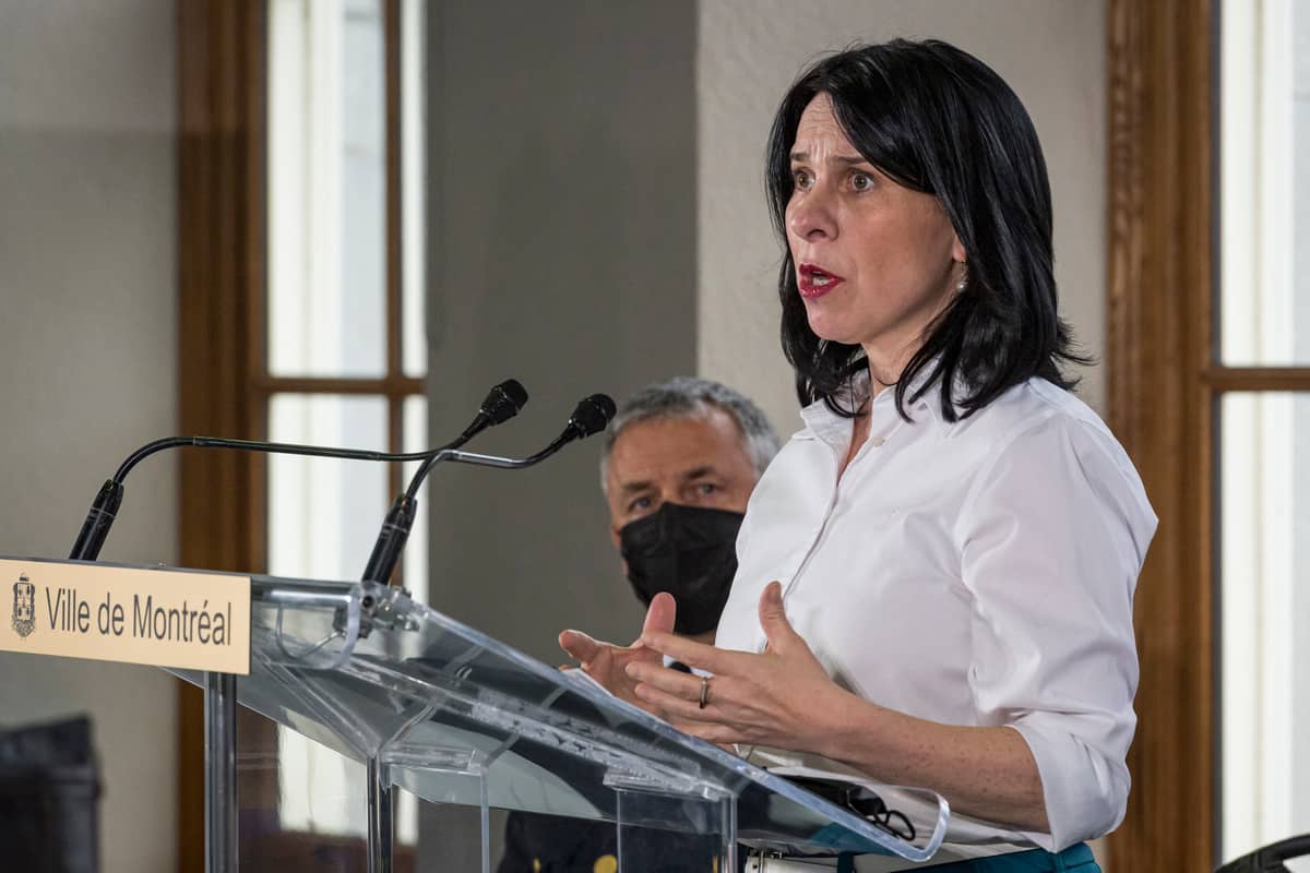 &laquo;Vous n&rsquo;&ecirc;tes pas seul&raquo;, un plaidoyer de la mairesse Plante pour l&rsquo;Ukraine