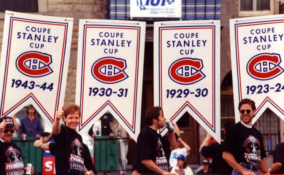 25 photos mémorables du défilé de la coupe Stanley en 1993 Le Sac de