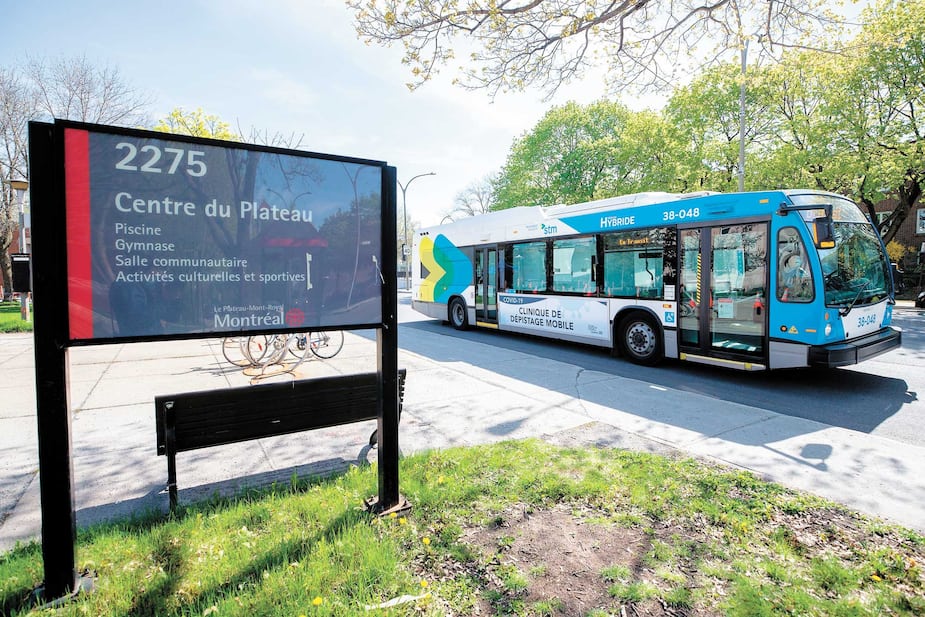 Image principale de l'article Incursion dans un autobus de dépistage à Montréal