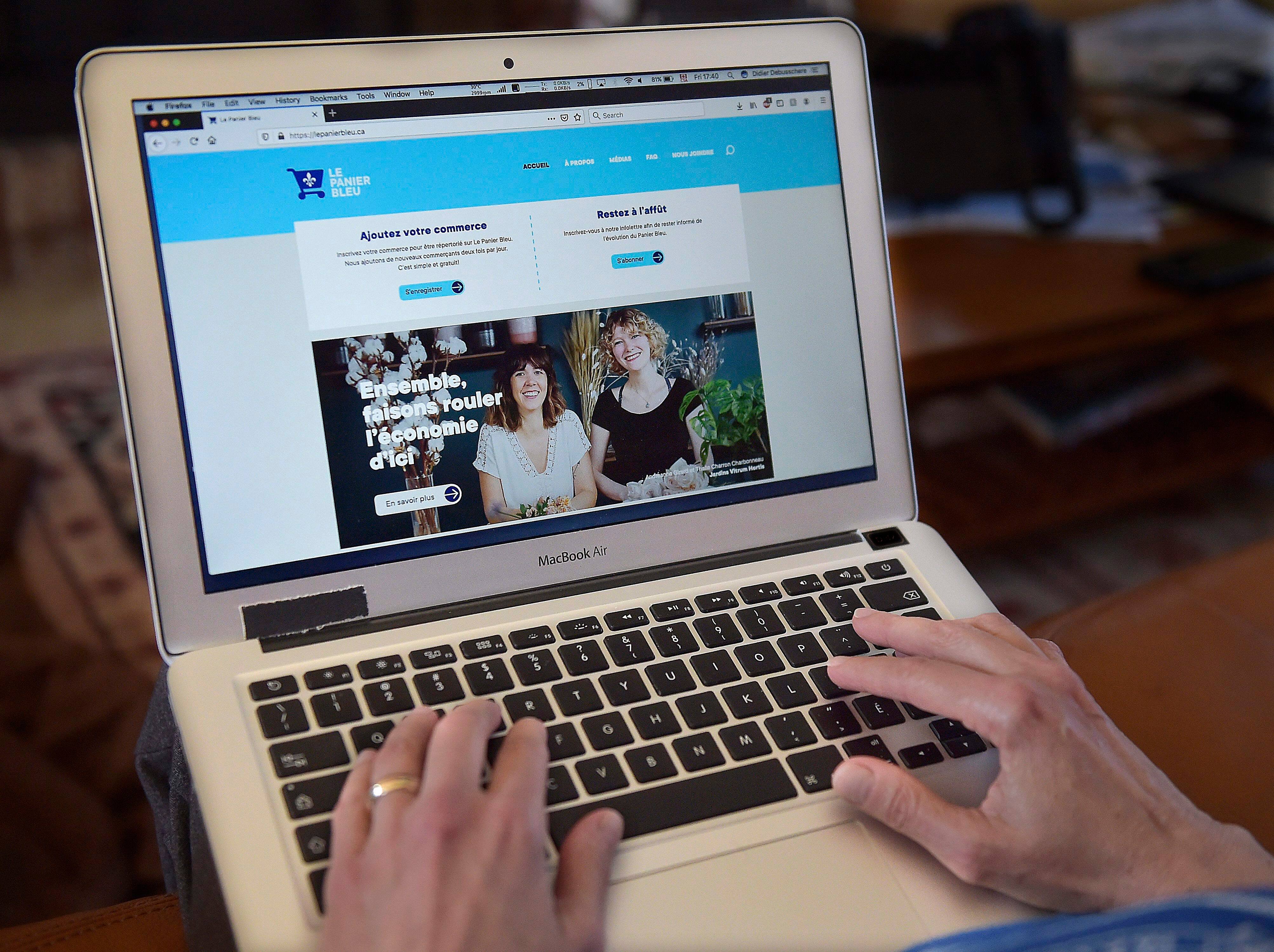 Le Panier bleu aura sa version transactionnelle