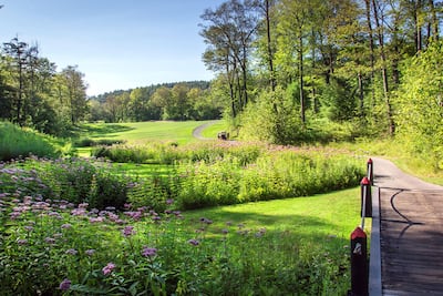 O terreno de golfe de 18 trous du Fairmont Le Château Montebello também está à venda.