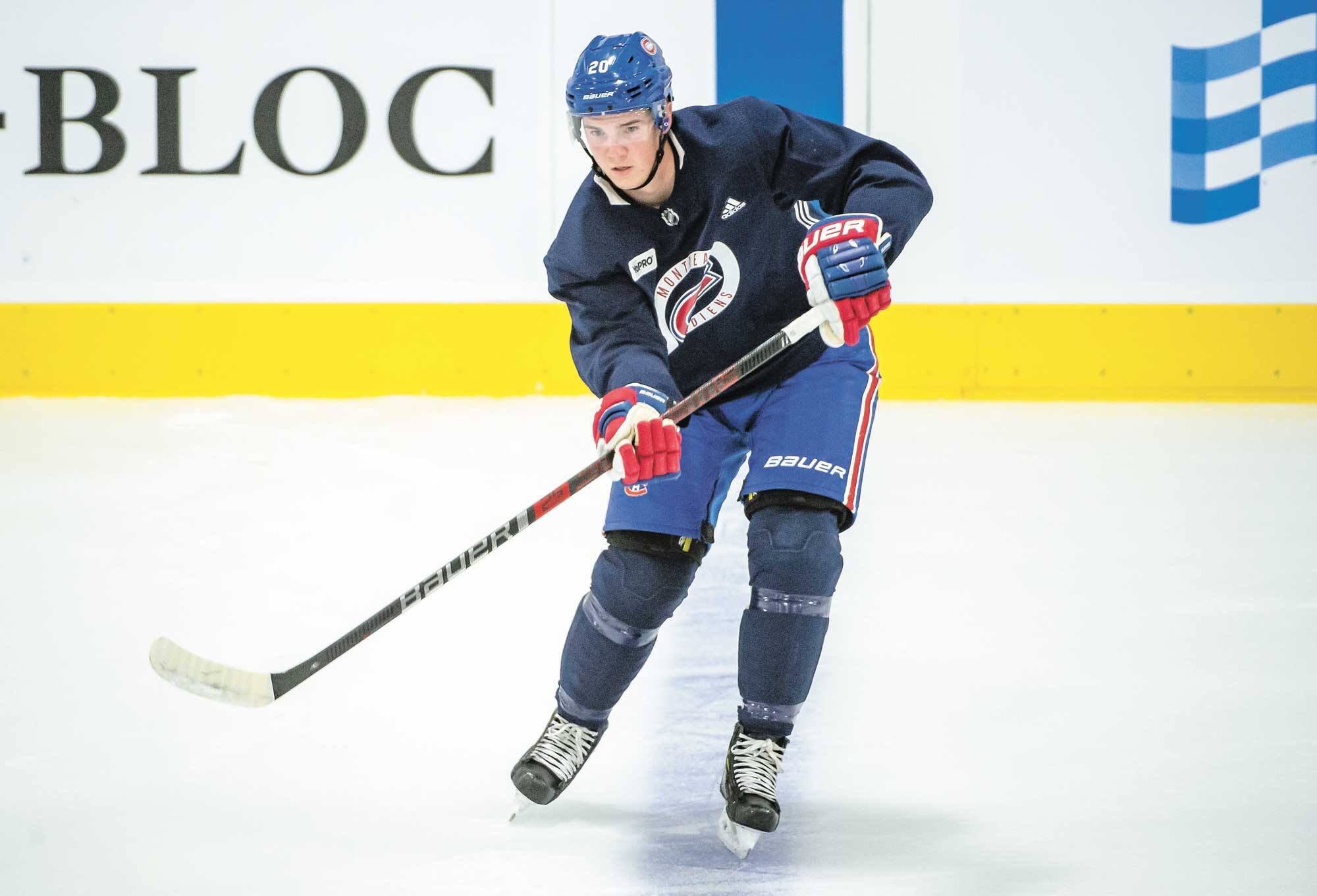 Cale Fleury a hâte de jouer - TVA Sports