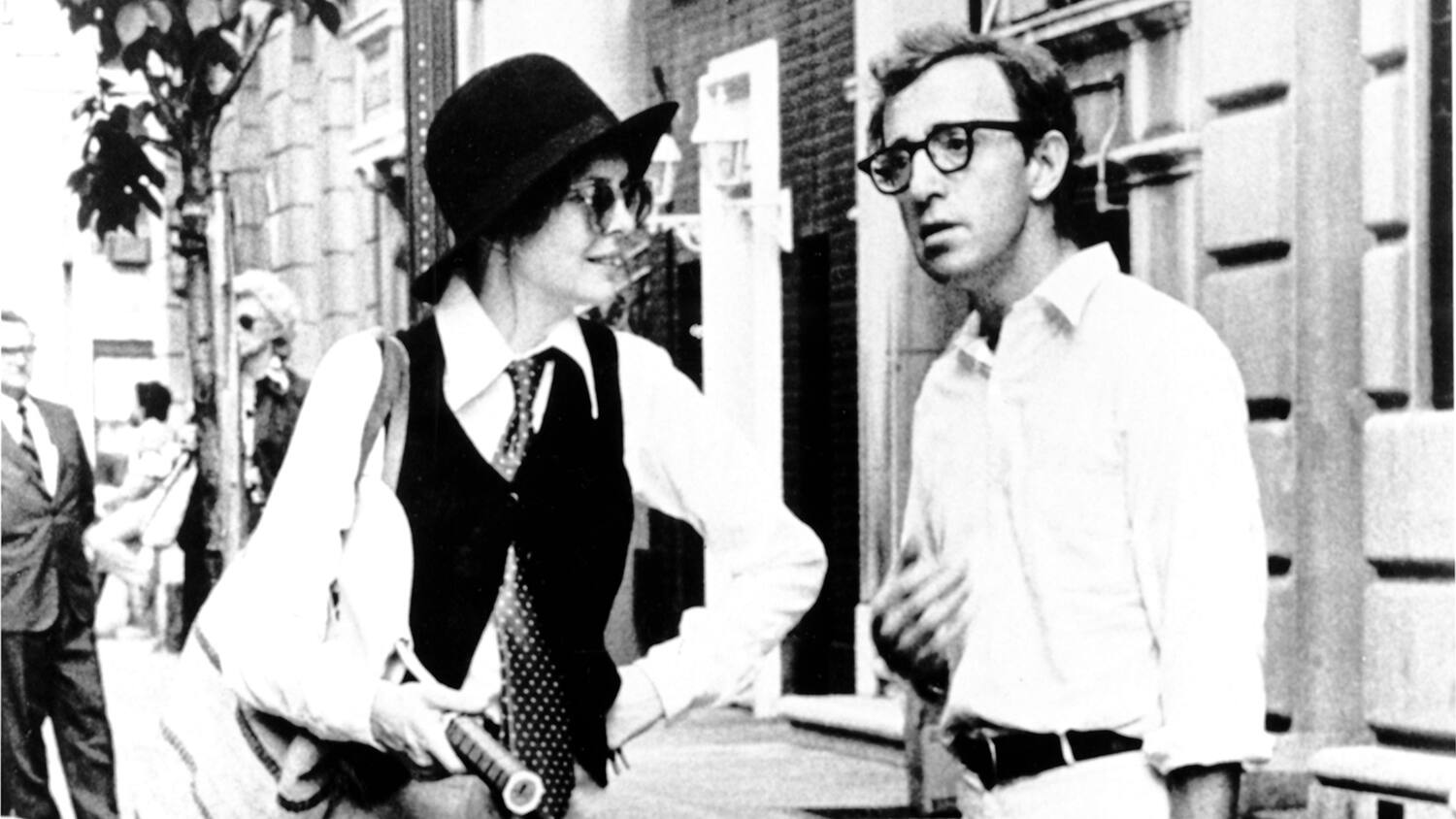 Annie Hall - película de Woody Allen estrenada en 1977. En la foto, Diane Keaton en su papel de Annie Hall y Woody Allen en su papel de Alvy Singer Crédito de la foto: Courtoisie / Les archives / Le Journal de Montreal