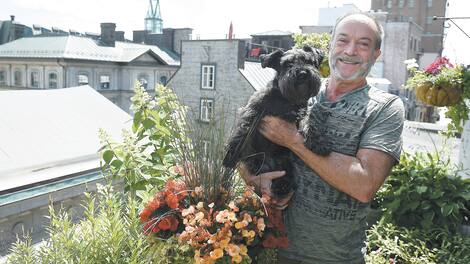 François Bégin du Gîte du Vieux-Port.
