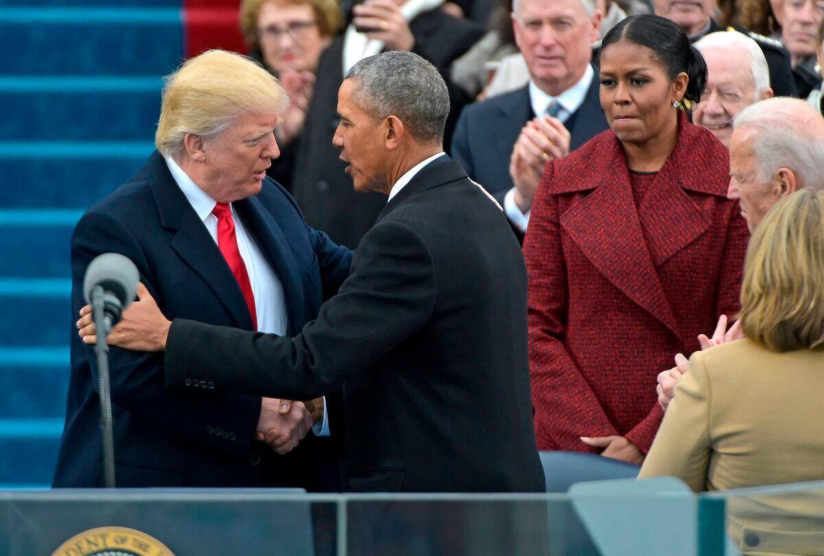 Donald Trump dit qu&rsquo;&laquo;il aime&raquo; Barack Obama dans un &eacute;v&eacute;nement en Floride