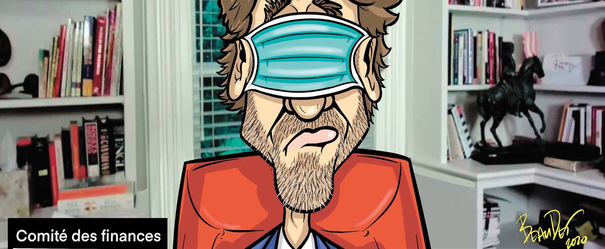 La caricature de Marc Beaudet Le Journal de Montréal