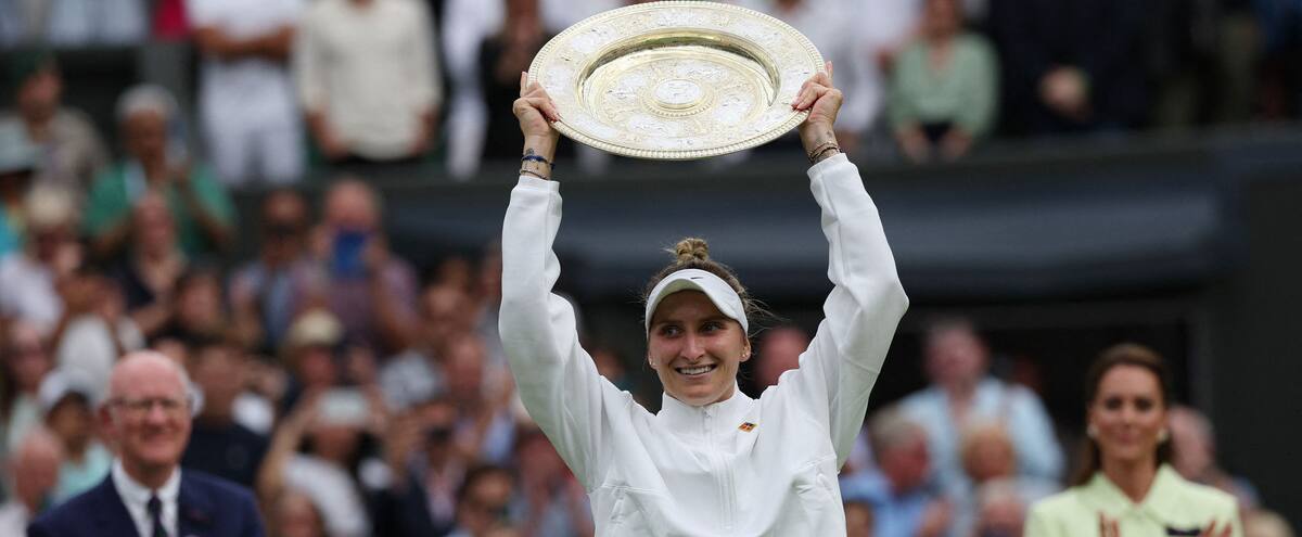 Finale féminine de Wimbledon: championne inattendue, Marketa Vondrousova brise à son tour le rêve d'Ons Jabeur