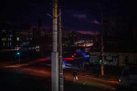 Ukraine fends off Russian drone attack, electricity remains rationed