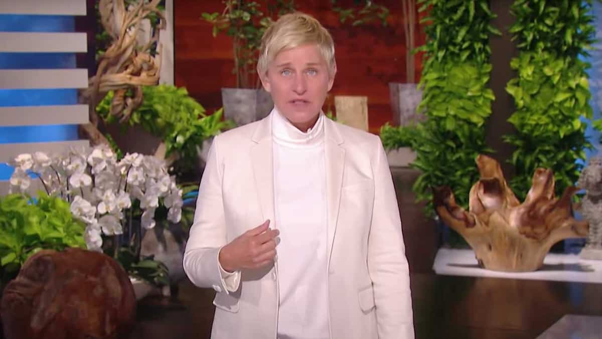 Ellen DeGeneres on the tightrope 1