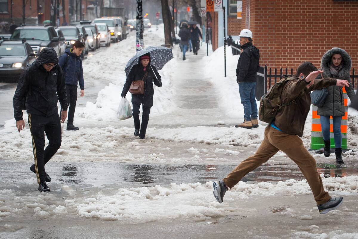 De la pluie verglaçante dans l’est du Québec JDM