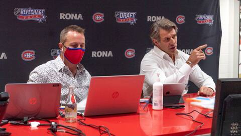 Trevor Timmins et Marc Bergevin