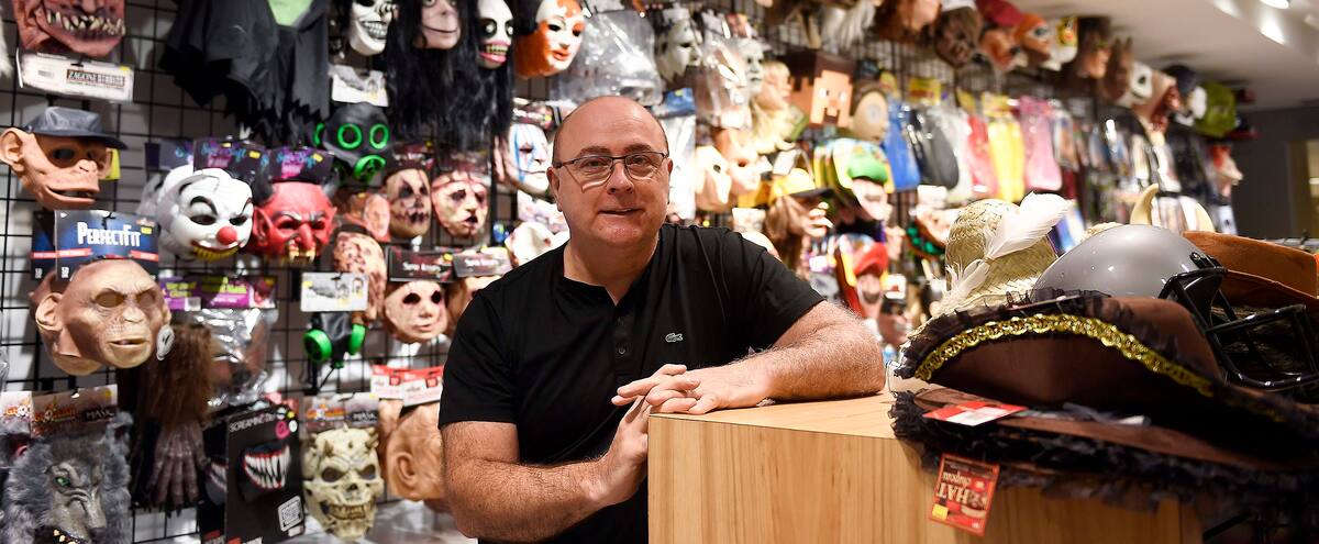 Halloween costume sales are down 1