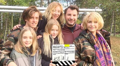 Filming began on Monday.