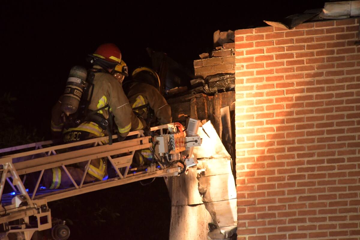 Québec: Un violent incendie ravage un immeuble de trois étages | JDM
