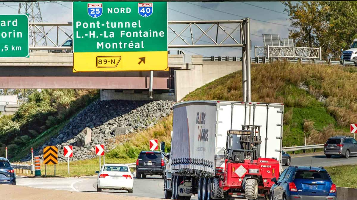 The most dangerous road in Quebec 1