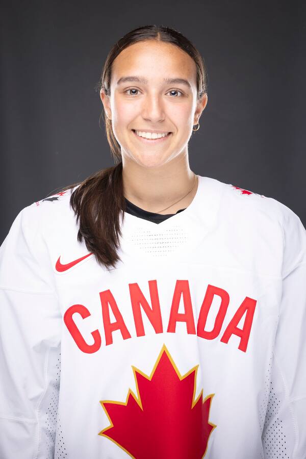 Canadian Women's Hockey Player