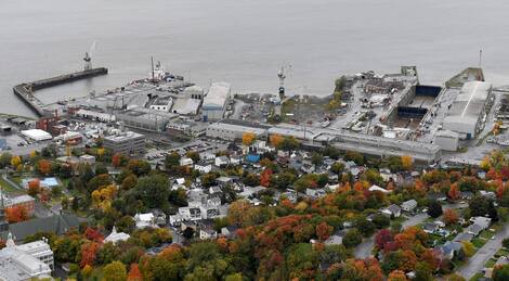 Quebec Davey de Lewis shipyard.