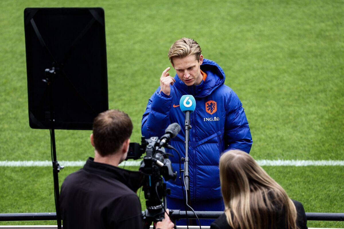 Nederland: Frenkie de Jong trekt zich terug uit de euro