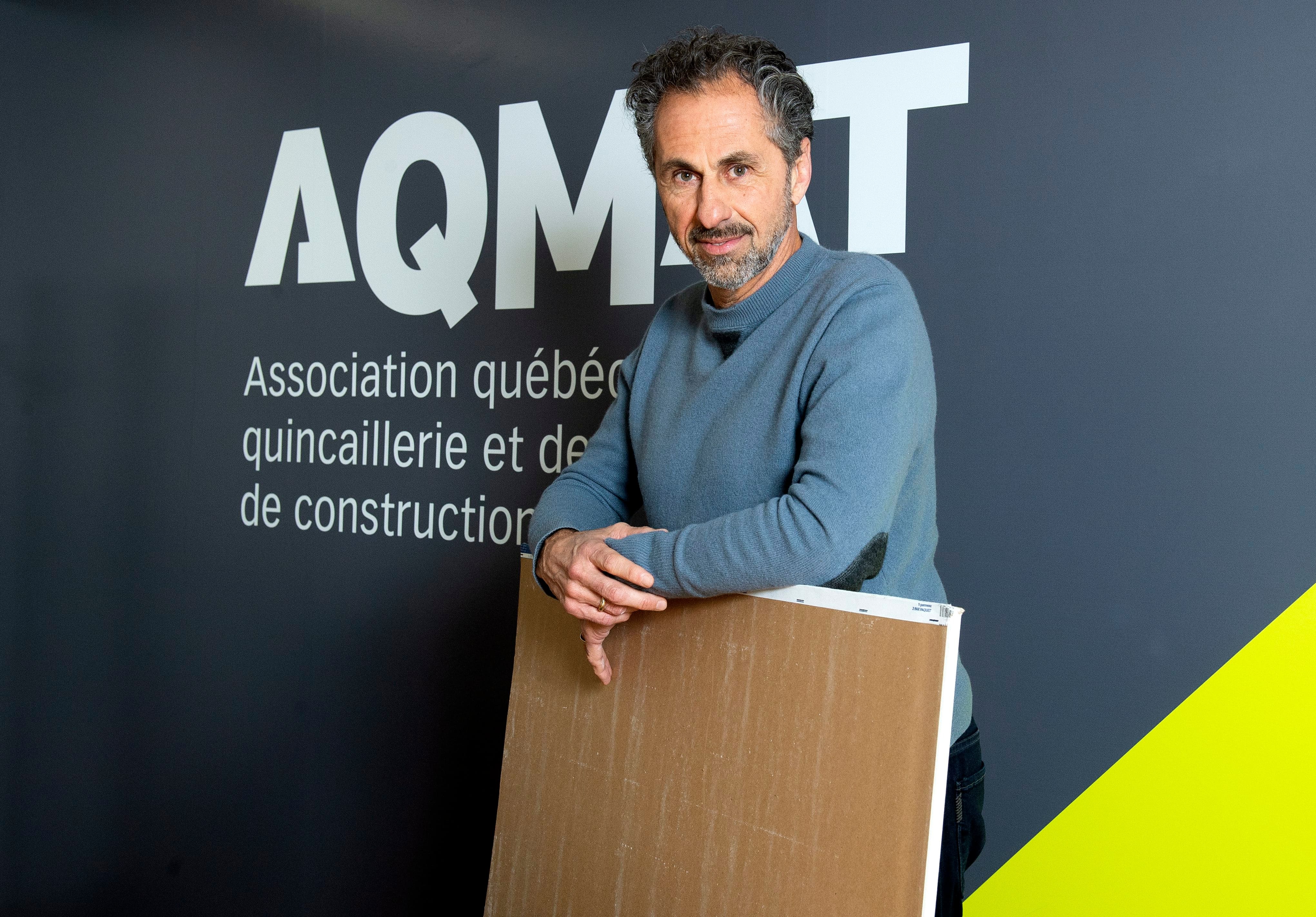 Richard Darveau, président et chef de la direction de l’Association québécoise de la quincaillerie et des matériaux de construction (AQMAT).