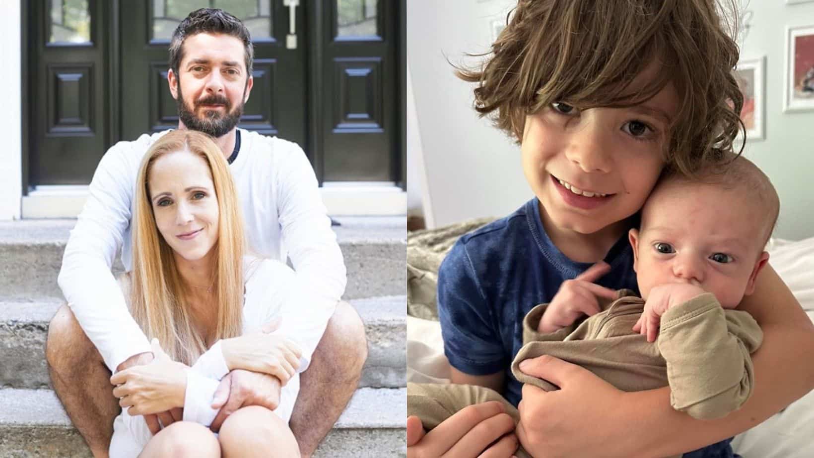 Image principale de l'article Le 13e enfant de la famille Groulx prend la pose