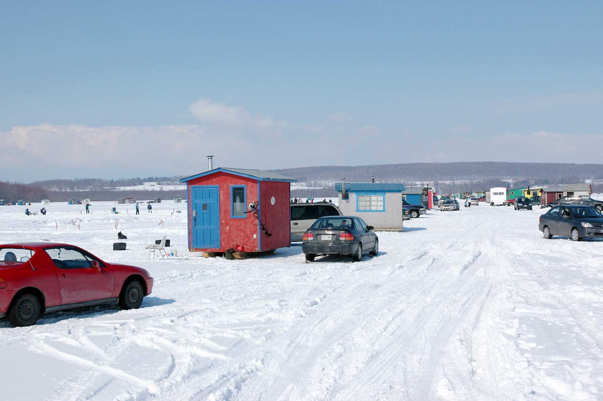 Les centres de pêche blanche Le Journal de Montréal