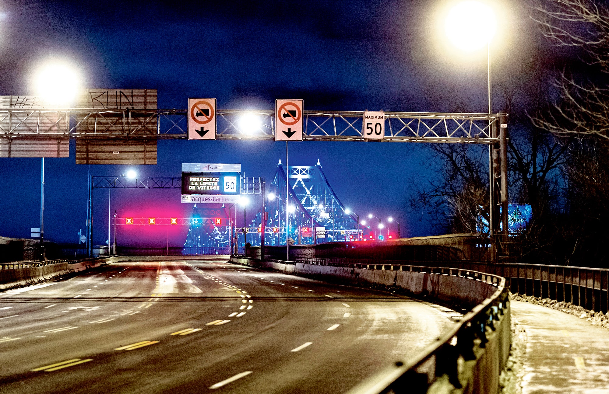 Couvre-feu au Québec: comme une ville abandonnée | JDM