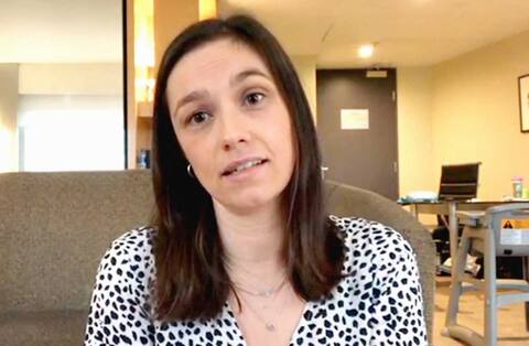 Mariève Tanguay-Lessard está aislada en un hotel en Australia.