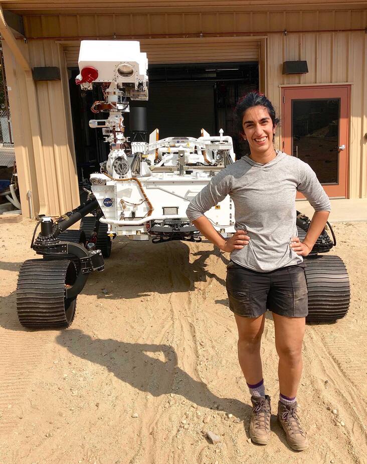 Fara Mars La Québécoise Farah Alibay pilotera le robot Persévérance sur Mars dès ...