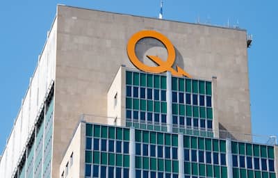 Vista aérea del sitio de Northvolt en la costa sur de Montreal, en Saint-Basile-le-Grand y McMasterville