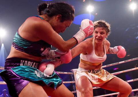 Marie-Ève Dicaire a toujours fait preuve de ruse et d’intelligence pour vaincre ses rivales, dont Karla Zamora.